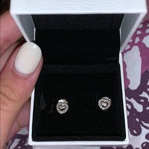 Pandora HEART earrings